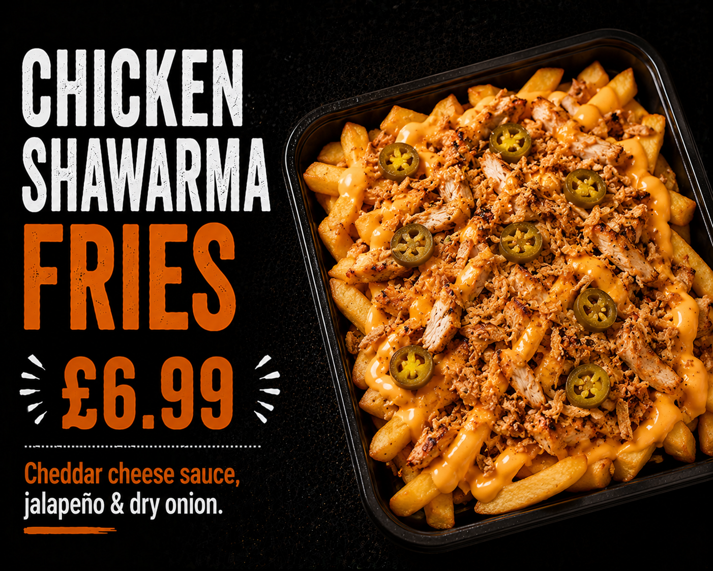 Chicken Shawarma Fries