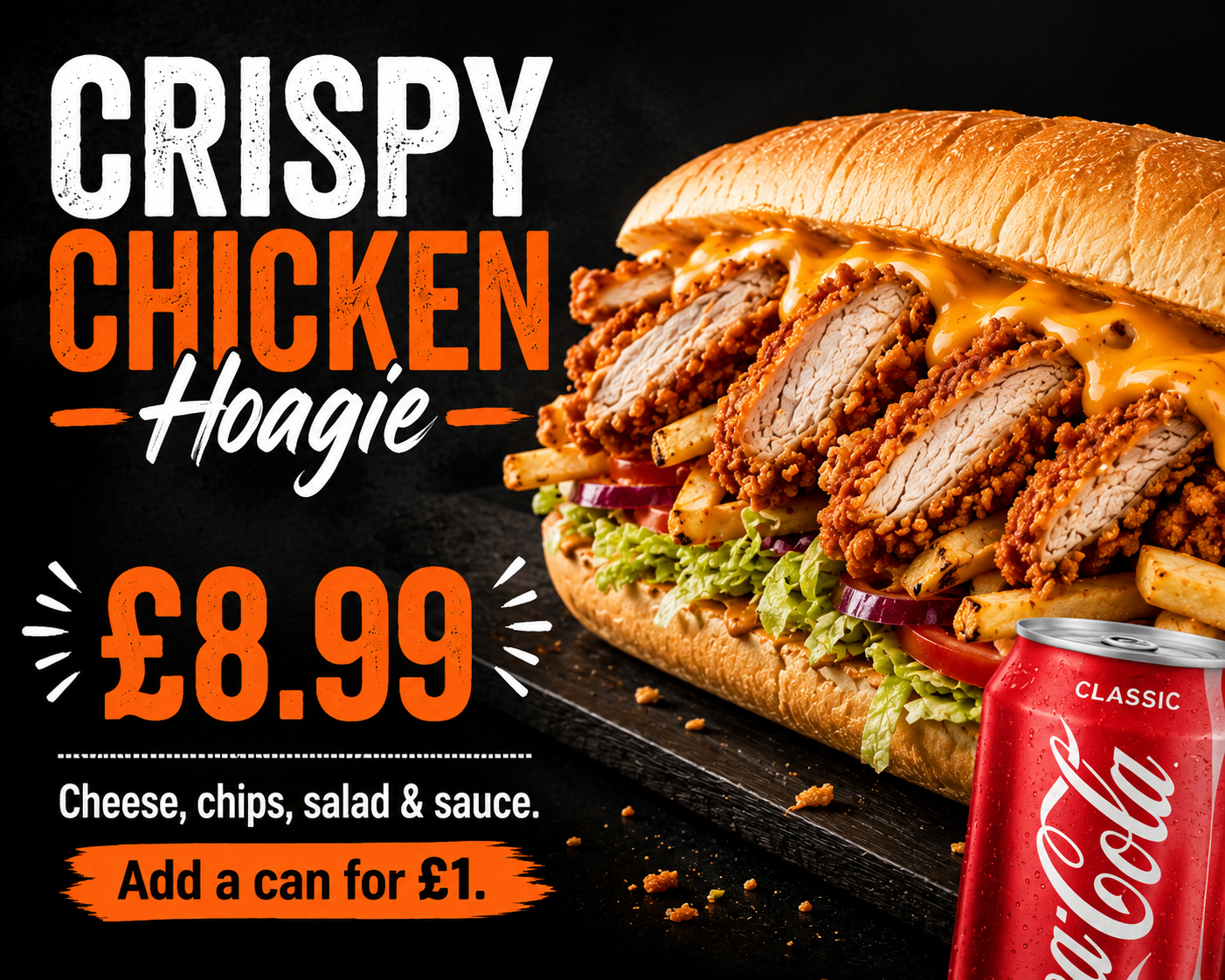 Crispy Chicken Hoagie
