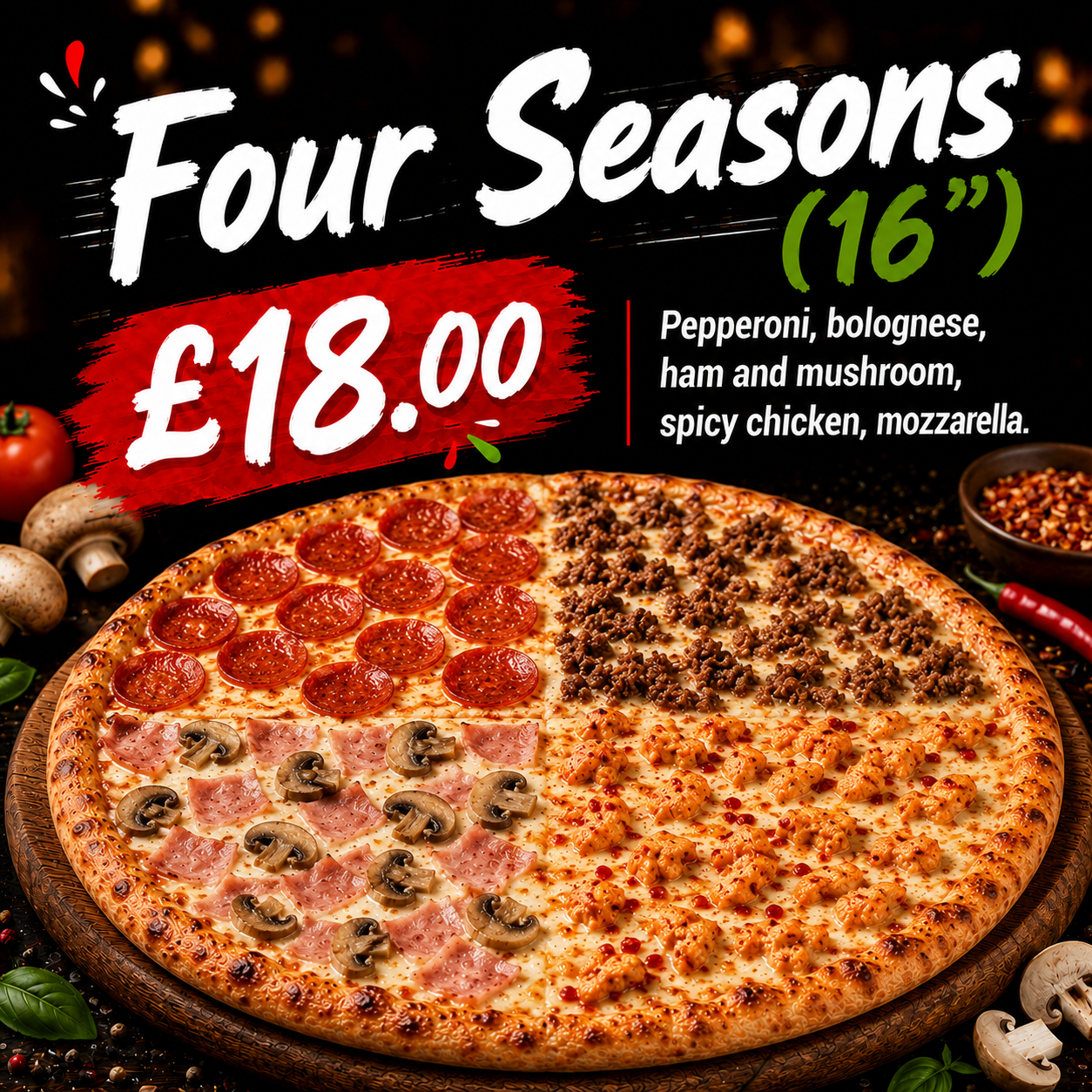 Four Seasons (16")