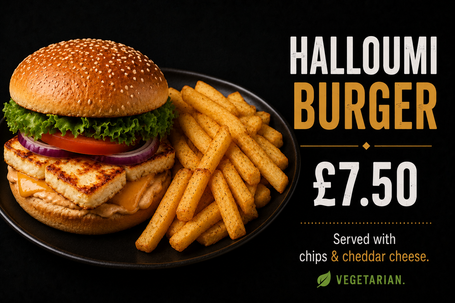Halloumi Burger