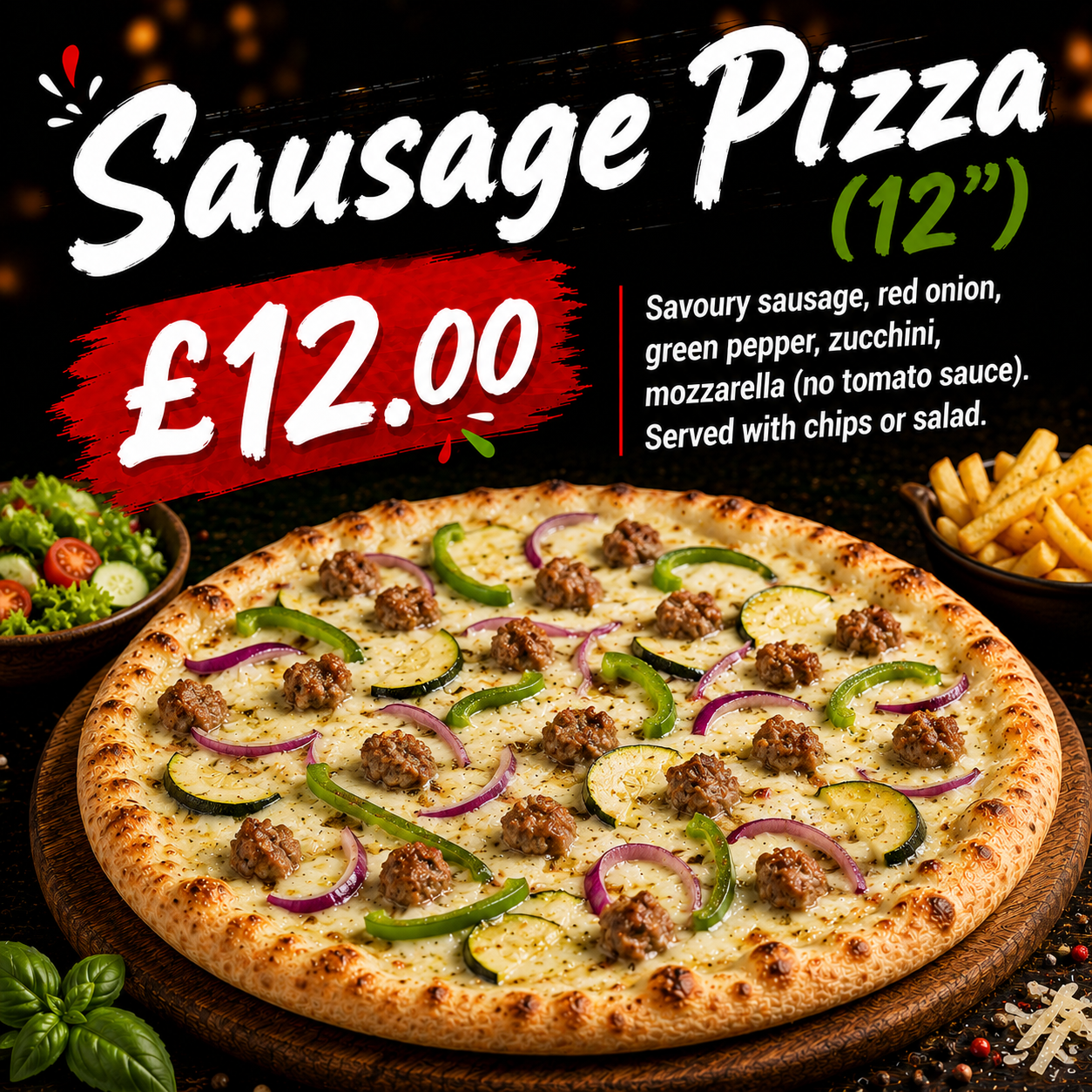 Sausage Pizza (12")